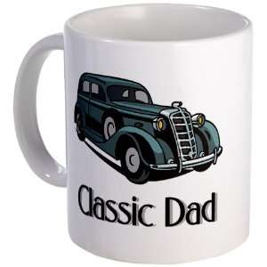  Classic Car Dad Ceramic Coffee Mug