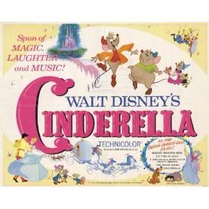 Cinderella Movie Poster (11 x 14 Inches   28cm x 36cm) (1965) Style A 