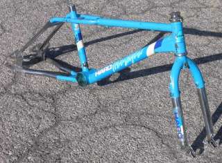  BMX 1985 Haro Freestyler Sport Freestyle Frame and Fork   Blue   Used