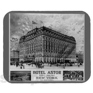 Hotel Astor c1900 Mouse Pad