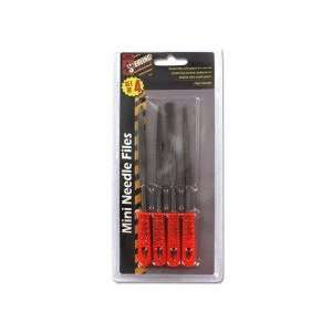  Mini Needle Files, Package Of 4 