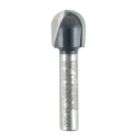 Craftsman 1/2 in. Core Box Carbide Router Bit, 1/4 in. Shank