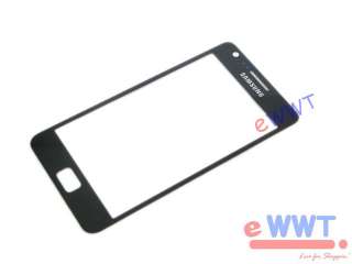   Galaxy S II Black Cover Screen Glass Lens Repair Part ZVGS076  