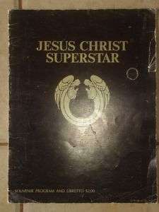 Jesus Christ Superstar Broadway program 1971 RARE  