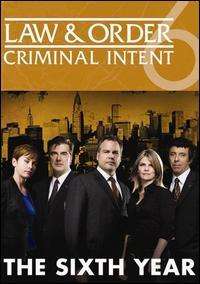 LAW AND ORDER  CRIMINAL INTENT  SIXTH YEAR (DVD)  