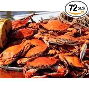 Maryland Blue Crabs 1 Bushel 6 dozen 5.5 to 6.5 inches (Medium and 