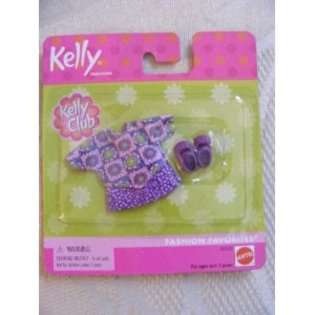 Kelly Doll Fashion Favorites Purple Flowered Dress 