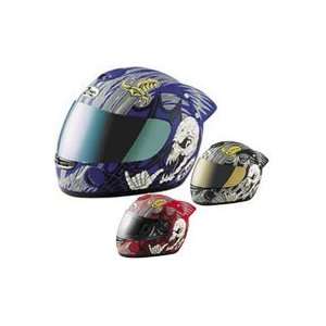   RZ 10 Hang Loose Graphic Helmets X Small Hang Loose Red Automotive