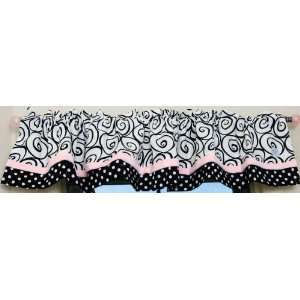  Opposites Pink Window Valance by Thank You Baby Baby