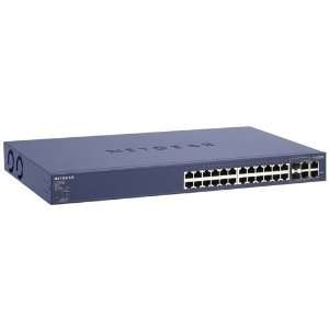  Netgear 24 Port 10/100 Mbps 10Base T/100Base TX/1000Base T 