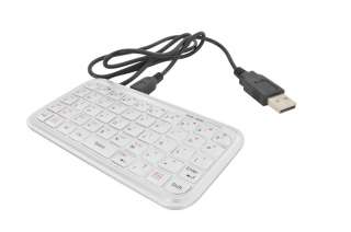 Silver Universal Mini Bluetooth Keyboard For iPhone 4S, Galaxy S2 