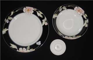 This china set is service for 8 plus 15 extra pieces. It was 