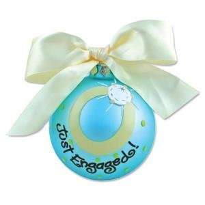 Personalized Just Engaged Ornament