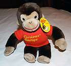 Curious George Monkey Plush Stuffed Animal Kohls Gund  