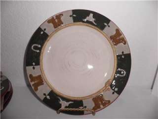 HAPPY TRAILS Dishes Western Setting for 4 or 8 Sonoma Dinnerware from 