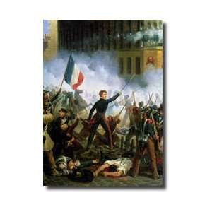  Battle In The Rue De Rohan 28th July 1830 1831 Giclee 