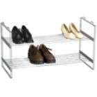 Household Essentials 2 Tier Shoe Rack stacks with 2104
