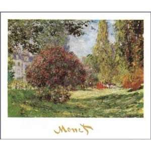  Park At Monceau Poster Print