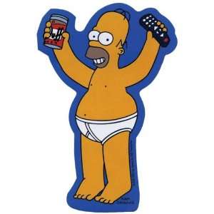  The Simpsons   Homer Remote Decal Automotive