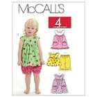 mccall s patterns m6059 toddlers top dresses shorts and pants
