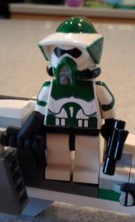 Lego Star Wars Custom Scout ARF Commander Gree  