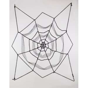  Spider Web 5ft Tinsel White