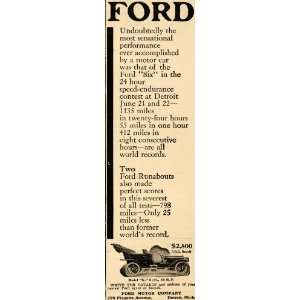   Runabouts Automobile Car Model K   Original Print Ad