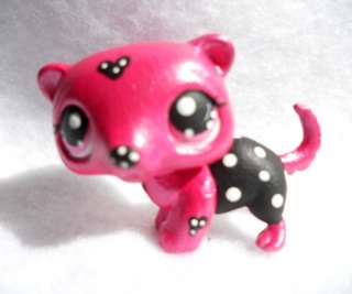 Pretty in Pink Ferret * OOAK Custom Littlest Pet Shop  