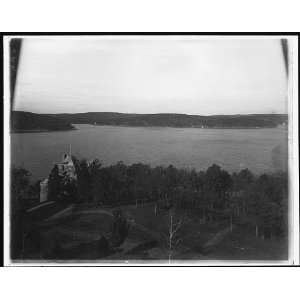 The Lake from the club,Hopatcong,New Jersey 