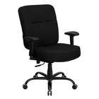   HERCULES Series 500 lb. Capacity Big & Tall Black Fabric Office Chair