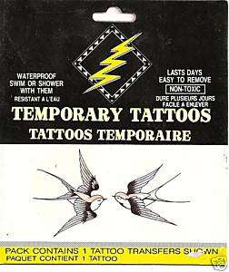 Almost Forever Bird ~ Temporary Tattoos  
