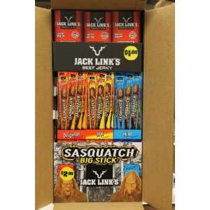 Jack Links Beef Jerky Variety Display Case (108 Total Packages 