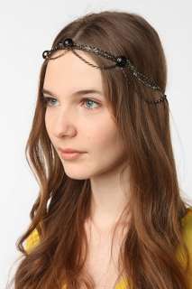 UrbanOutfitters  Highway Child Black Stone Headwrap