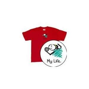 My Life   Volleyball Girl Short Sleeve T Shirt Adult   Shirts  
