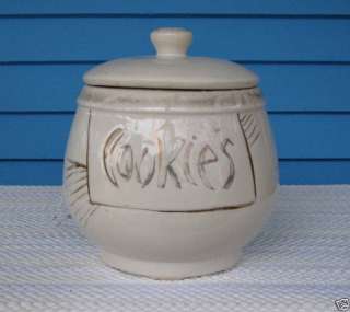 McCoy Pottery Round Cookie Jar  