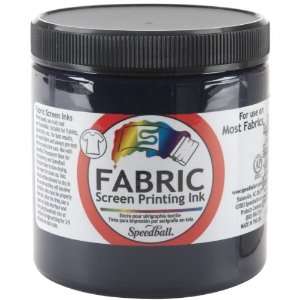  Speedball Fabric Screen Printing Ink   8 oz Jar   Blue 