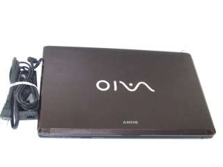 AS IS SONY VAIO VGN FW490J LAPTOP NOTEBOOK  