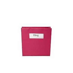  Fuchsia Tote & Note Pad Set Moving Stationery Office 