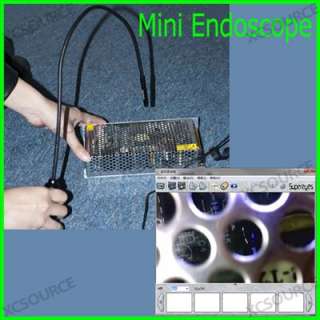 USB Endoscope Microscope 2.0MP 200X Video Inspection Camera Borescope 