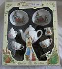 beatrix potter miniature childrens porcelain tea set service reutter 