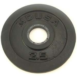  Muscle Driver USA 5.5 lb Cast Iron Plate in Black (Set of 