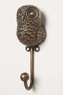 Creature Kingdom Hook, Owl   Anthropologie