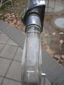   CEDRIC HARTMAN LUCITE CHROME FLOOR LAMP MID CENTURY MODERN DANISH 60S
