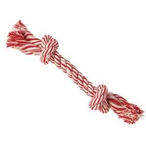 Zanies Red Cherry Flavored Fruity Rope Bone Scented Pull Tug Dog Toy 7 