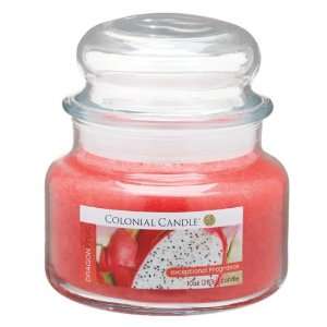 Colonial Candle Dragon Fruit 10 oz Traditions Jar Candle  