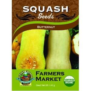  Organic Butternut Squash Seeds Patio, Lawn & Garden