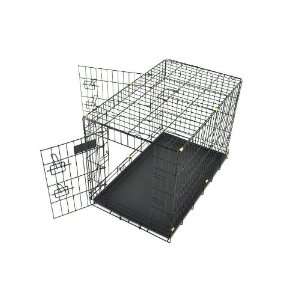  Champion Dogs Black 36 Dog Cage Crate with ABS Tray Pet 