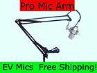 Pro microphone arm Heavy Duty for EV RE20 RE27 FreeShip