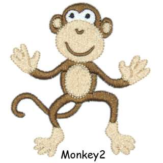 MGB* Monkey 2 Mini Gone BIG Embroidery Design  