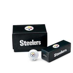  Pittsburgh Steelers NFL Team Logod Golf Balls (1 Dozen 
